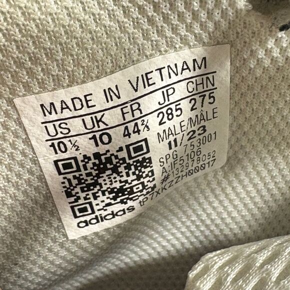 Size 10.5 - Men’s Adidas Adizero Impact2 white/gold cleats - Picture 9 of 9